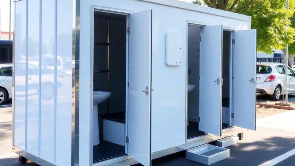 how to grow a upscale portable bathroom business