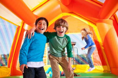 how to start a bounce house business