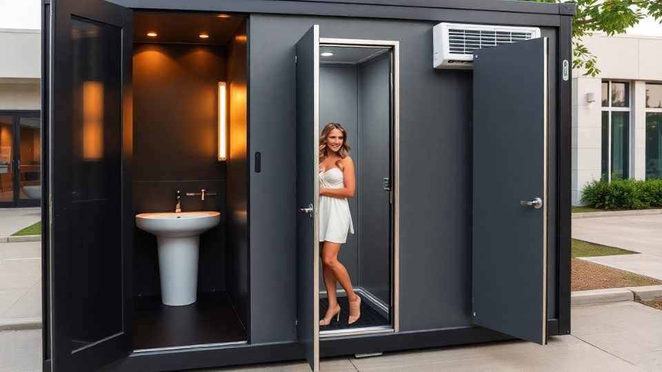 What are Upscale Portable Bathrooms